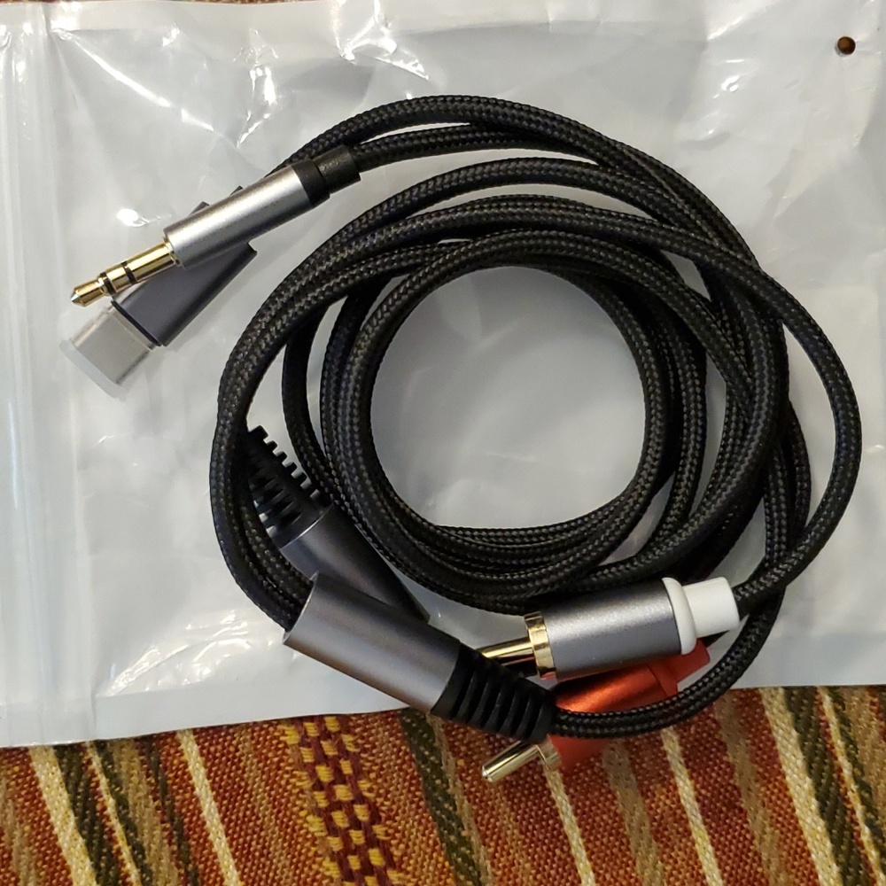 Usb c to rca- aud, tv /mp3 player/PC laptop cable